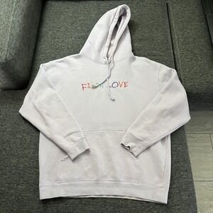 Full Send Hoodie Mens Large‎ Purple First Love Steve Will Do It Graphic Pullover